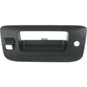 2007-2014 GMC Sierra Tailgate Handle Bezel, Black, W/cam/key Hole.