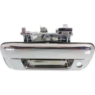 2004-2011 Chevy Colorado Tailgate Handle, All Chrome, W/ Keyhole.