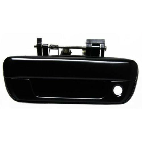 2004-2011 Chevy Colorado Tailgate Handle, W/ Keyhole, Smooth Black.