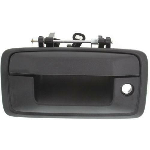 2014-2015 GMC Sierra Tailgate Handle, Outside, +metal, W/o Camera, w/Hole.