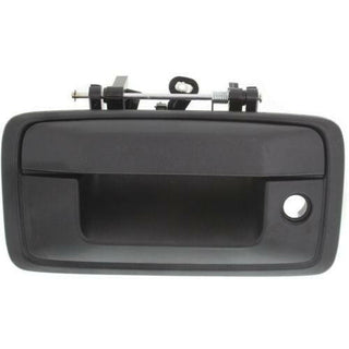2014-2015 GMC Sierra Tailgate Handle, Outside, +metal, W/o Camera, w/Hole.