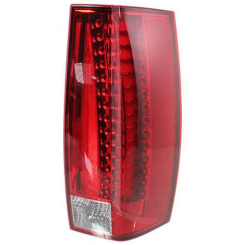 2007-2013 Cadillac Escalade Tail Lamp RH, Assembly, Red & Clear Lens.
