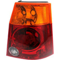2004-2008 Chrysler Pacifica Tail Lamp RH, Lens/Housing, Red & Amber Lens-Capa.