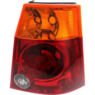 2004-2008 Chrysler Pacifica Tail Lamp RH, Lens/Housing, Red & Amber Lens-Capa.