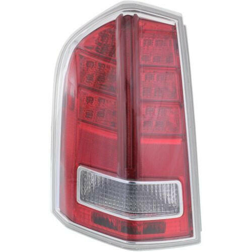 2013-2014 Chrysler 300 Tail Lamp LH, Assembly, Type 2, w/Red Accent, Sedan.