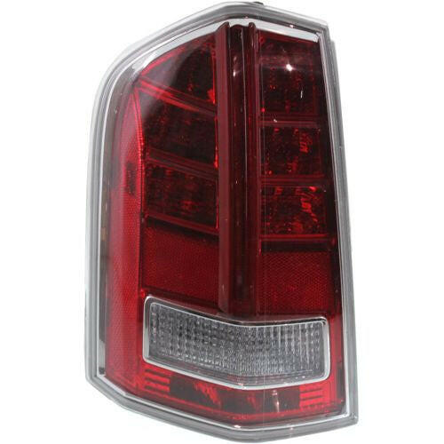 2011-2012 Chrysler 300 Tail Lamp LH, Assembly, Type 2, w/Red Accent, Sedan.