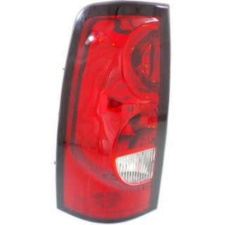 2004-2007 Chevy Silverado Pickup Tail Lamp LH, W/Trim, Fleetside-Capa.