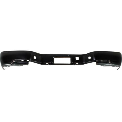 1999-2005 Chevy Silverado 1500 Step Bumper, Black, Steel, Stepside.