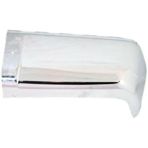 2007-2014 GMC Sierra 2500 HD Rear Bumper End RH, Chrome, w/o Sensor Hole.