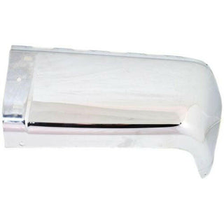 2007-2014 GMC Sierra 2500 HD Rear Bumper End RH, Chrome, w/o Sensor Hole.