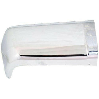 2007-2014 GMC Sierra 2500 HD Rear Bumper End LH, Chrome, w/o Sensor Hole.