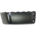2007-2014 Chevy Silverado 3500 HD Rear Bumper End LH, Face Bar,.