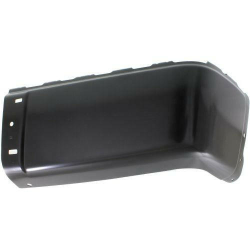 2007-2010 GMC Sierra 3500 HD Rear Bumper End RH, Steel, w/o Sensor.