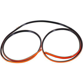 1997-1999 Chevy Lumina Rear Bumper Molding, Black, LS Model, Sedan.