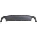 2008-2012 Chevy Malibu Rear Lower Valance, Textured, w/Dual Exhaust Hole.