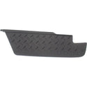 2004-2012 GMC Canyon Rear Bumper Step Pad, RH, Outer, W/o Extreme, Black.