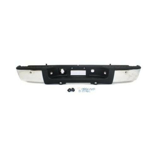 2007-2013 GMC Sierra Step Bumper, Assy, Steel, W/ Parking Aid Sensor Hole.