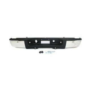 2007-2013 Chevy Silverado Step Bumper, Steel, w/Parking Aid Sensor.