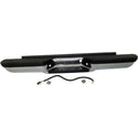 1988-1999 Chevy C/K Pickup Step Bumper, Assy, Chrome, Steel, Stepside.