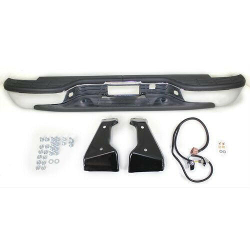 1999-2005 GMC Sierra Step Bumper, Chrome, Steel, Stepside, Exc Ss Model.