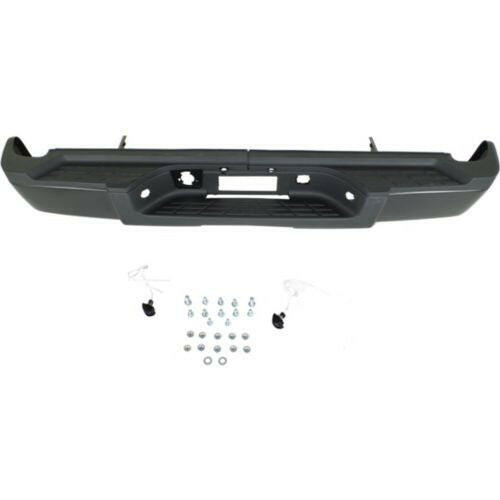 2007-2010 GMC Sierra Step Bumper, Steel, W/o Parking Sensor, Single Rear Wheel.