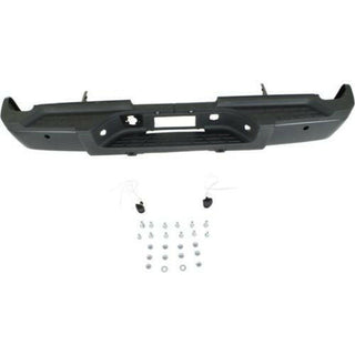 2007-2010 GMC Sierra Step Bumper, Steel, w/Parking Sensor, Dual Rear Wheel.