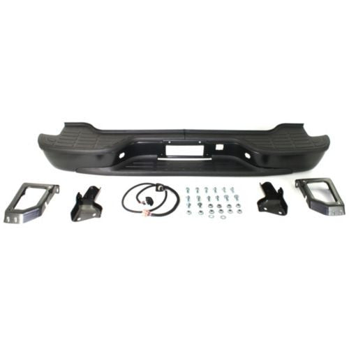 2000-2006 Chevy Suburban Step Bumper, Assy, Black, Steel - Classic 2 Current Fabrication