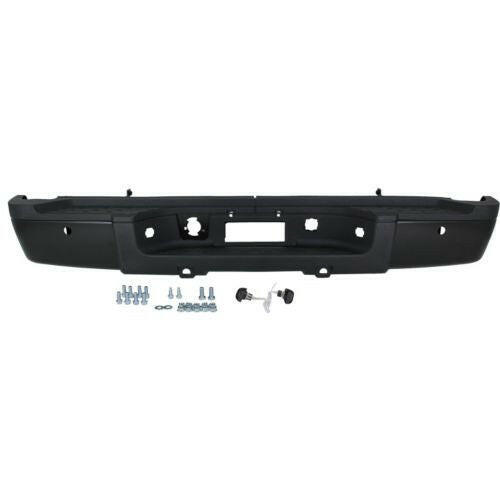 2011-2013 GMC Sierra Step Bumper, Steel, w/Parking Sensor, Single Rear Wheel.