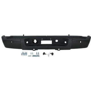 2011-2013 GMC Sierra Step Bumper, Steel, w/Parking Sensor, Single Rear Wheel.