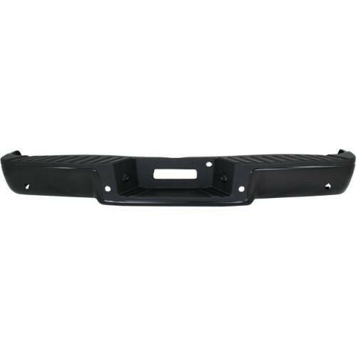 2006-2008 Ford F-150 Step Bumper, Steel, Hitch, w/Rear Sensor, side.