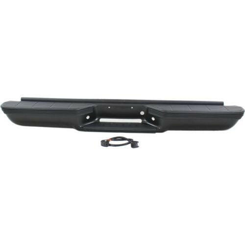 1988-1998 Chevy C/K Pickup Step Bumper, Steel, w/Impact Strip, Fleetside.
