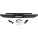 1988-1999 Chevy C/K Pickup Step Bumper, Steel, w/Impact Strip, Stepside.