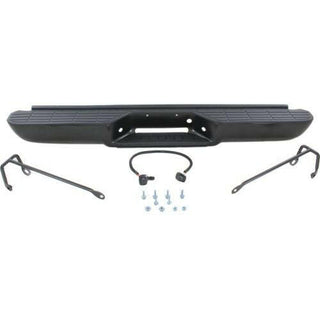 1992-1999 Chevy Suburban Step Bumper, Assy, Steel, W/o Strip.