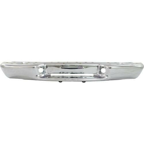 1998-2004 Chevy S-10 Pickup Step Bumper, Chrome, Steel, Fleetside.