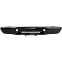 1998-2004 Chevy S-10 Pickup Step Bumper, Black, Steel, Fleetside.