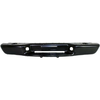 1998-2004 Chevy S-10 Pickup Step Bumper, Black, Steel, Fleetside.