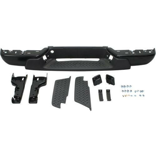 2008-2012 GMC Canyon Step Bumper, Assy, Black, Steel.