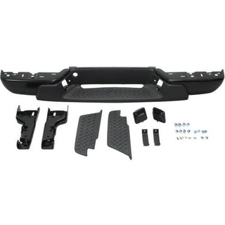 2008-2012 GMC Canyon Step Bumper, Assy, Black, Steel - Classic 2 Current Fabrication