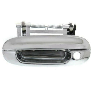 2003-2007 Cadillac CTS Front Door Handle LH, Outside, All Chrome, w/Keyhole.