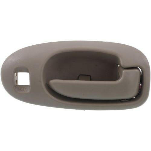2001-2006 Chrysler Sebring Front Door Handle RH, Light Gray, w/Lock Hole, Sedan.