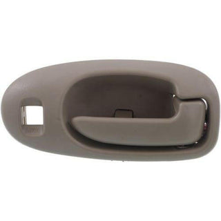 2001-2006 Chrysler Sebring Front Door Handle RH, Light Gray, w/Lock Hole, Sedan.