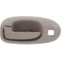 2001-2006 Chrysler Sebring Front Door Handle LH, Light Gray, w/Lock Hole, Sedan.