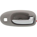 2001-2006 Chrysler Sebring Front Door Handle RH Lvr+light Gray Hsg., Sedan.