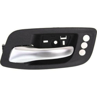 2011-2015 Chrysler 300 Front Door Handle LH, Silver Lever+black Housing.