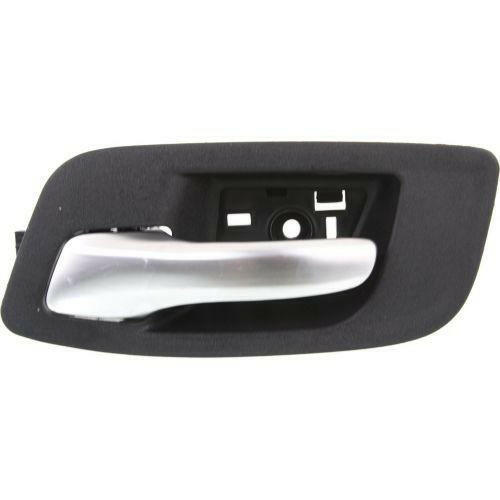 2011-2015 Chrysler 300 Front Door Handle LH, Silver Lever+black Hsg., w/o Hole, Sdn.