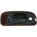1998-2004 Chrysler Concorde Front Door Handle LH, w/Woodgrain Bezel.