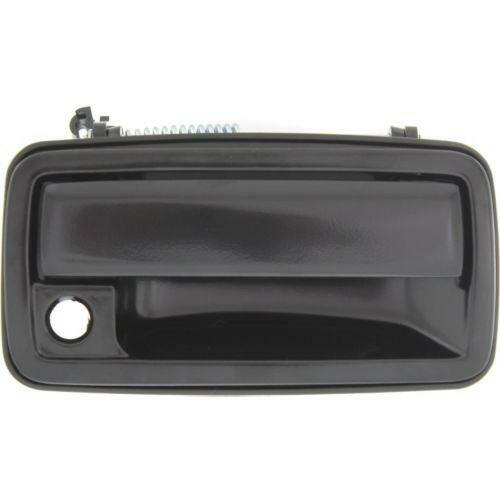1995-2005 Chevy Blazer Front Door Handle RH, Smooth Black, Metal, 4dr.