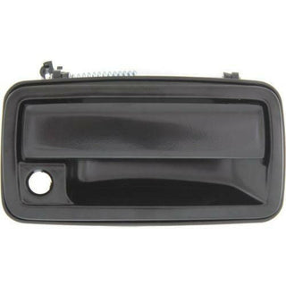 1995-2005 Chevy Blazer Front Door Handle RH, Smooth Black, Metal, 4dr.