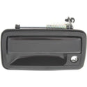 1995-2005 Chevy Blazer Front Door Handle LH, Smooth Black, Metal, 4dr - Classic 2 Current Fabrication