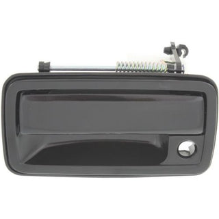 1995-2005 Chevy Blazer Front Door Handle LH, Smooth Black, Metal, 4dr - Classic 2 Current Fabrication